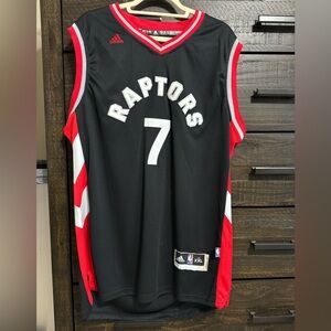 Kyle Lowry #7 Toronto Raptors Adidas Swingman NBA BASKETBALL Jersey Mens XXL